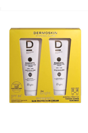Dermoskin 2'li Be Bright Pigmentyl SPF 50+ | UVA & UVB Koruyucu | Leke Karşıt...