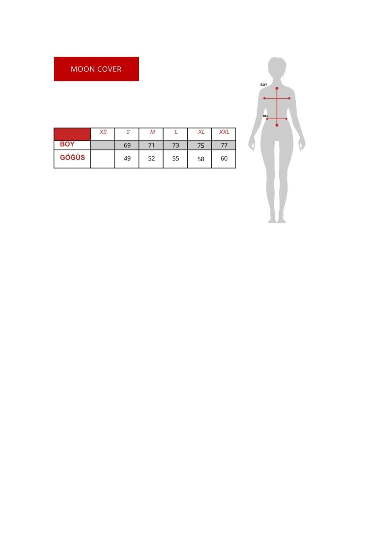 M MOONCOVER  Mooncover Erkek Yarım Fermuarlı Dik Yaka Polarlı Sweatshirt – Koyu Gri - Görsel 8