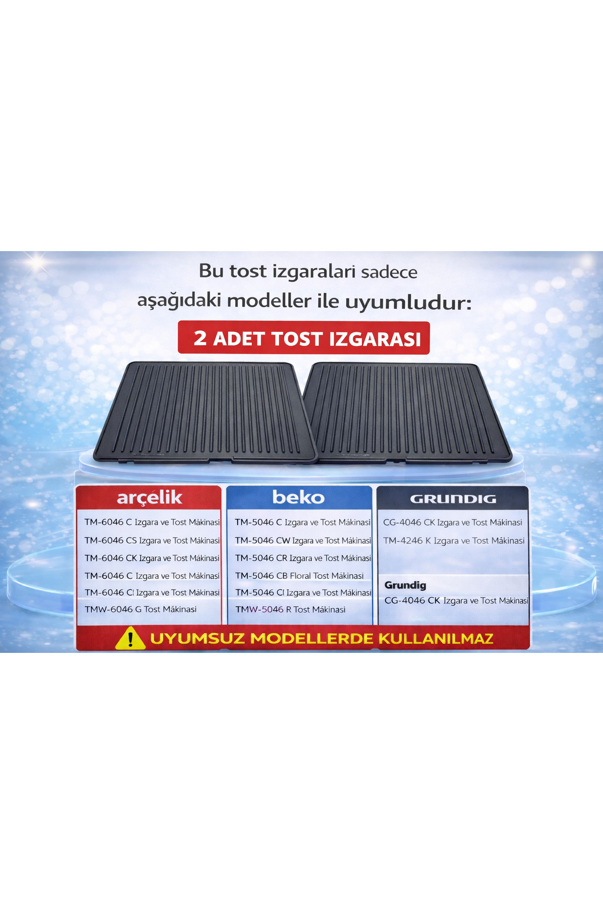 Beko Arçeli?k Tm - 5046 C Izgara Plakasi - Fiyatı, Yorumları
