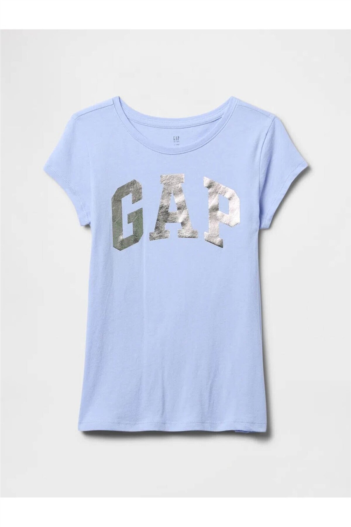 گپ تی شرت دخترانه طرح V-HS SS با لوگوی آبی کد ۷۲۱۸۹۱۰۰۳