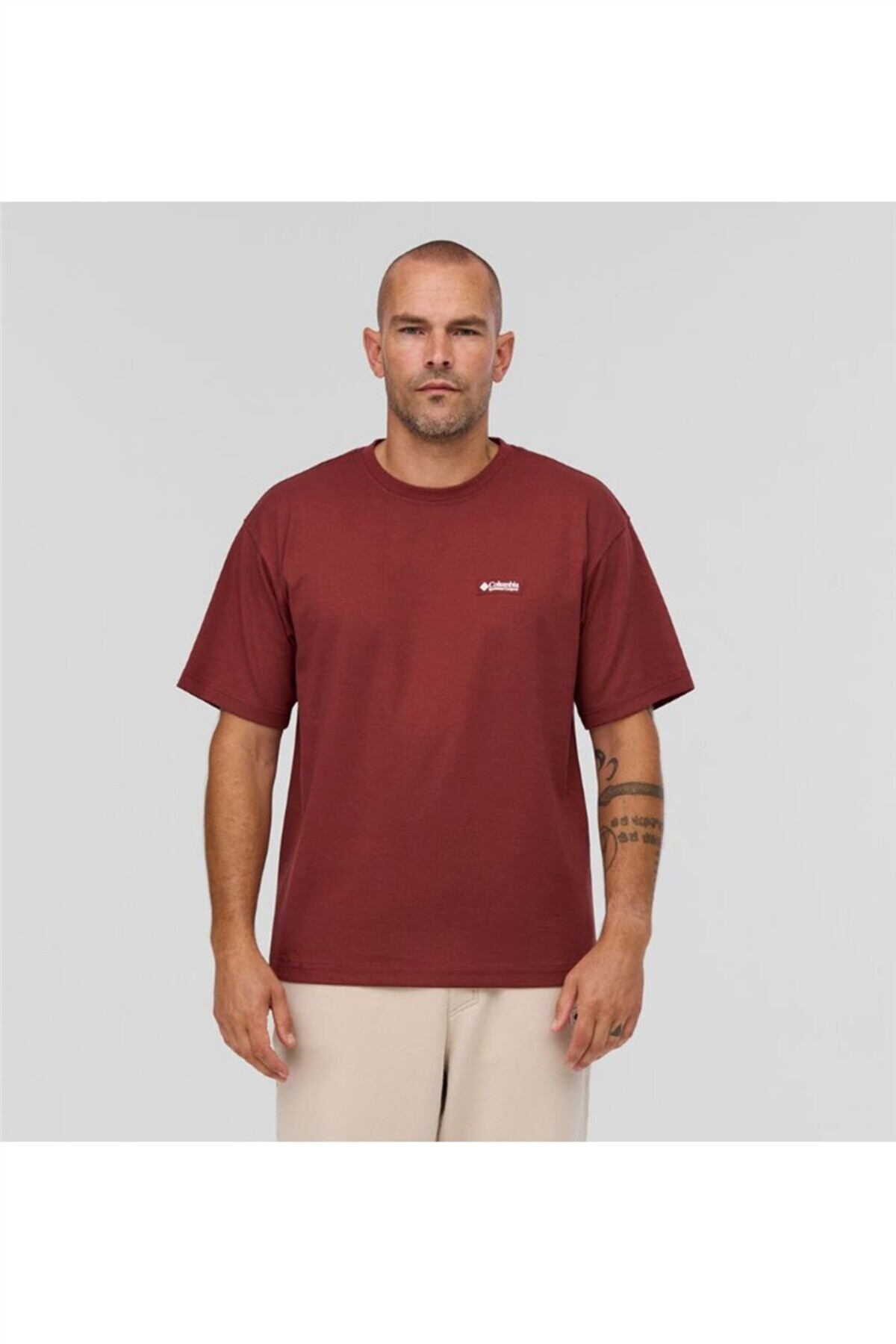 کلمبیا تی‌شرت گرافیکی طرح سینه CSC M LABEL