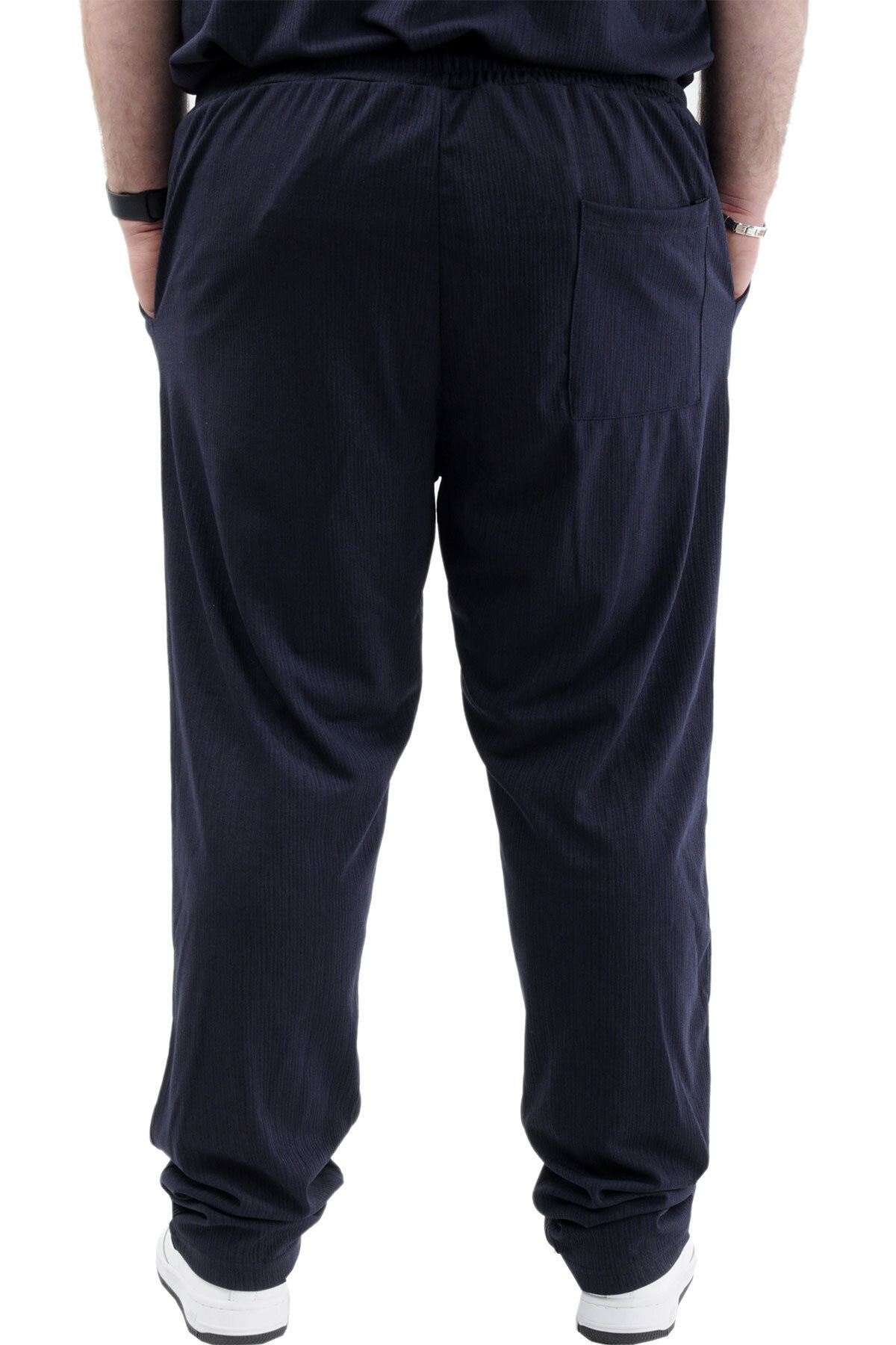 ModeXL Mode XL Büyük Beden Erkek Jogger Platin Jakar 24913 Lacivert görsel 5