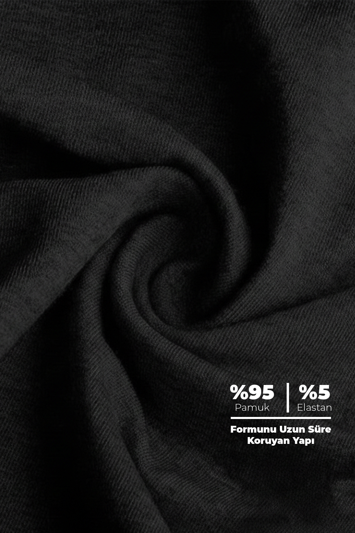 Steve Wolls  Erkek Siyah 6’Lı Likralı Boxer - 24102 - Görsel 5