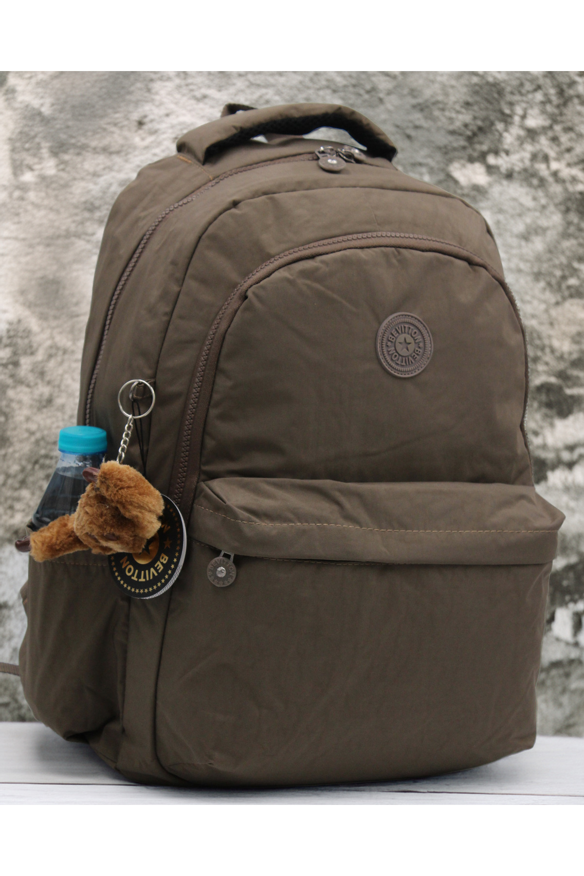 2200 Mink Waterproof School Bag Unisex Casual School Backpack