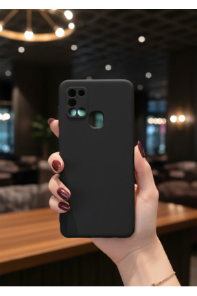 Hatreds Samsung Galaxy A21S Uyumlu İçi Kadife Kamera Korumalı Renkli Silikon ...
