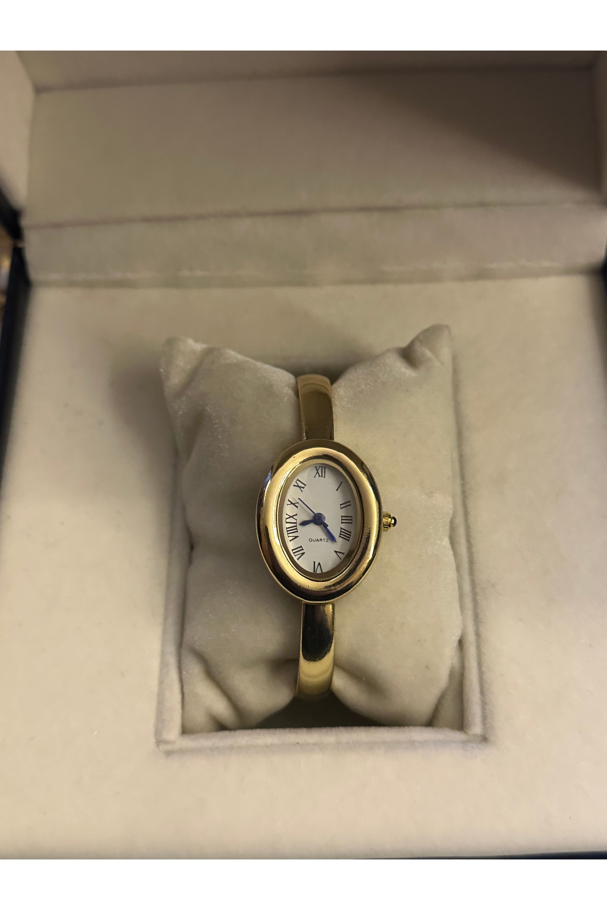 chaoyada  Kelepçe Kordon Vintage Saat Hediye Kutusunda Yılbaşı Hediyesi - Görsel 2