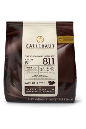 Callebaut 811 Bitter Drop Çikolata 400 Gr