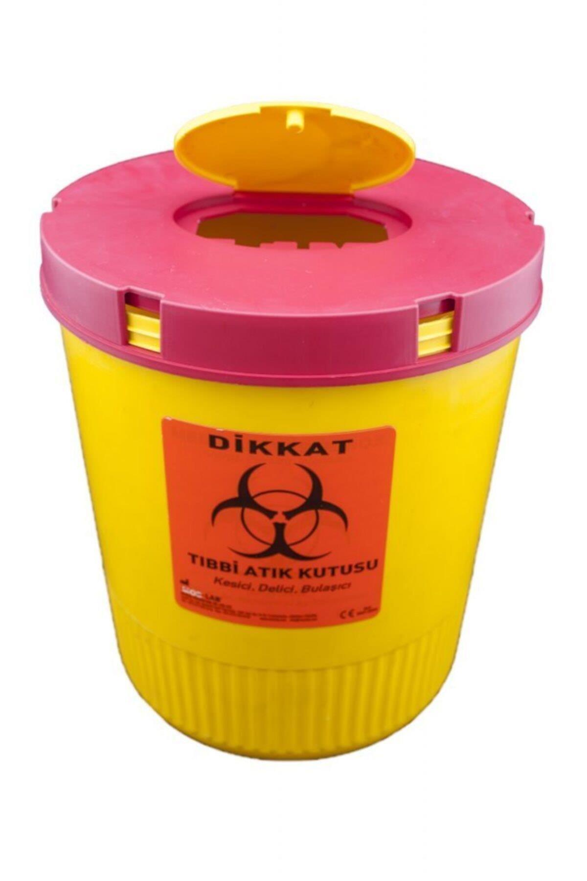 MOSLAB - TIBBİ ATIK KOVASI 1.3 LİTRE