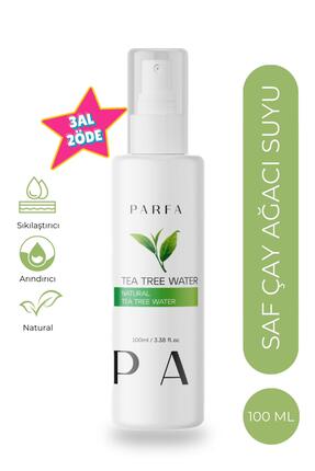 Parfa Saf Çay Ağacı Suyu Akne Karşıtı ve Gözenek Sıkılaştırıcı Arındırıcı Ton...