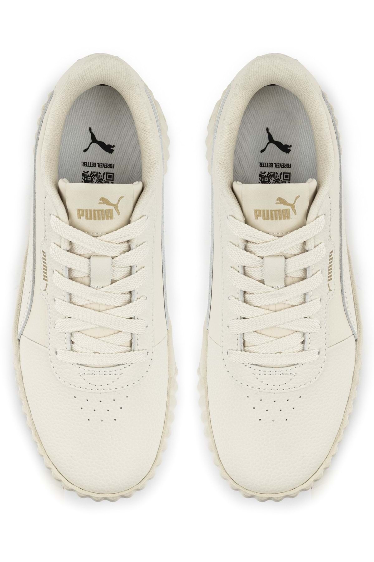 Puma Carina 3.0 TDP 406176 Sneaker Unisex Spor Ayakkabı BEJ