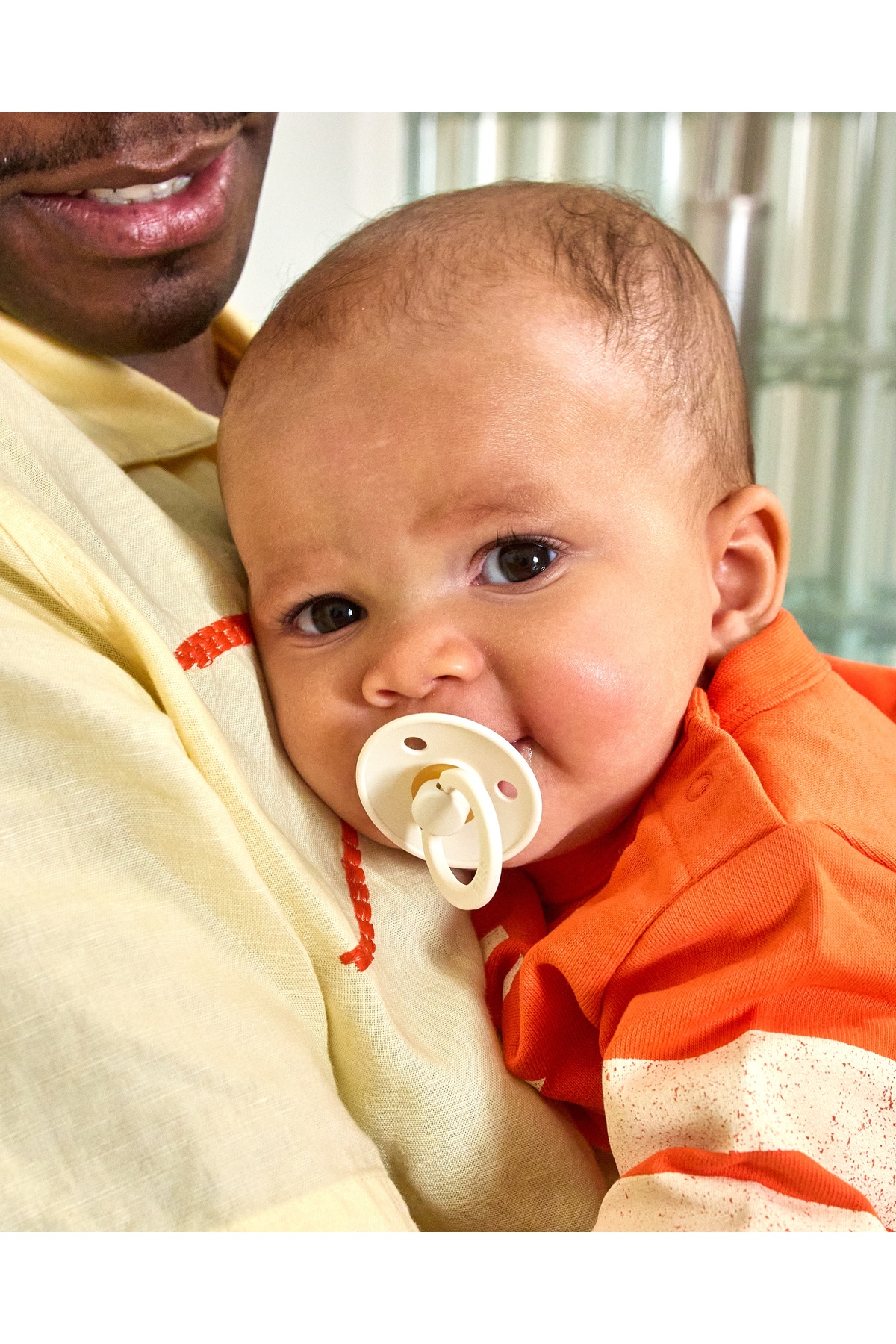 Bibs Colour Anatomik Damaklı Emzik- Ivory 0-6 Ay fotoğrafı 4 (önizleme)