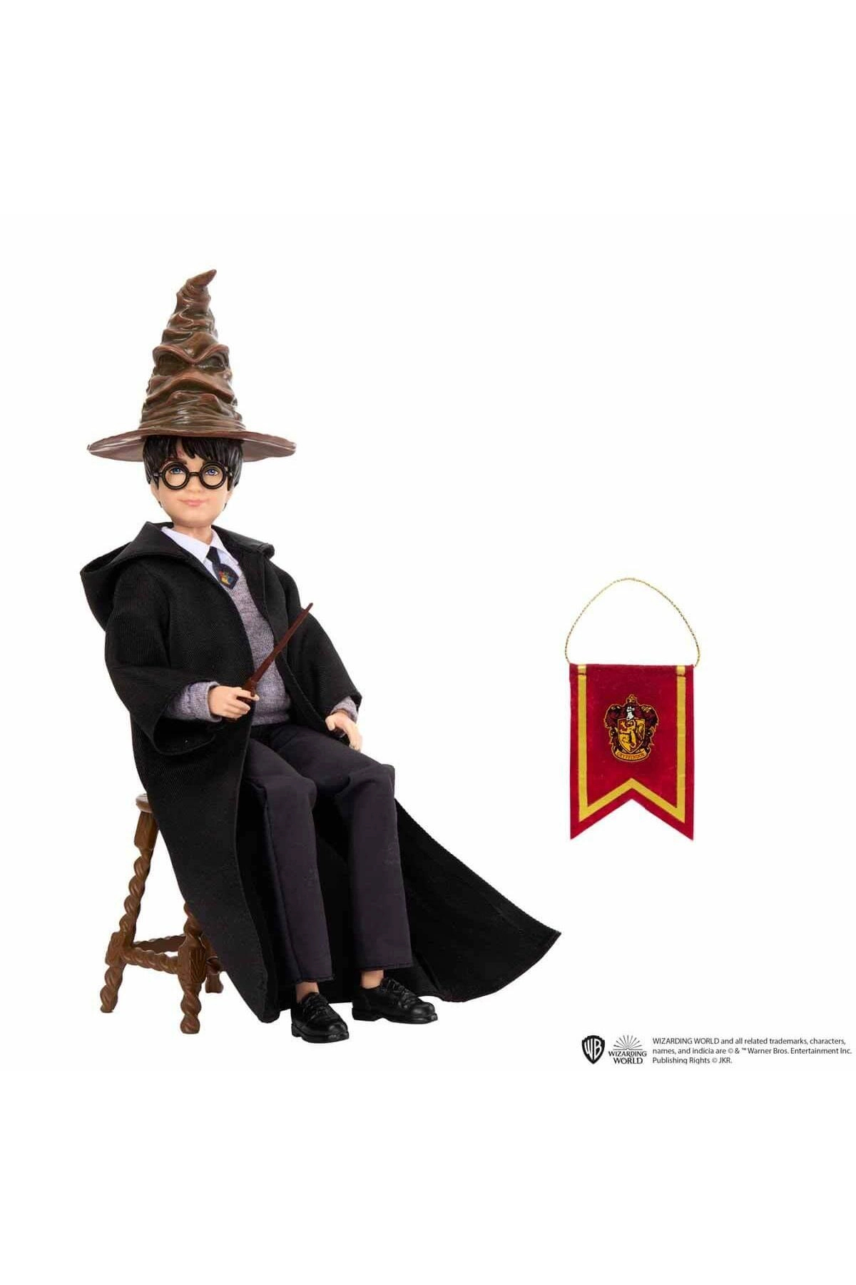 Harry Potter Orjinal Lisanslı Harry Potter ve Seçmen Şapka Figür Seti fotoğrafı 2 (önizleme)