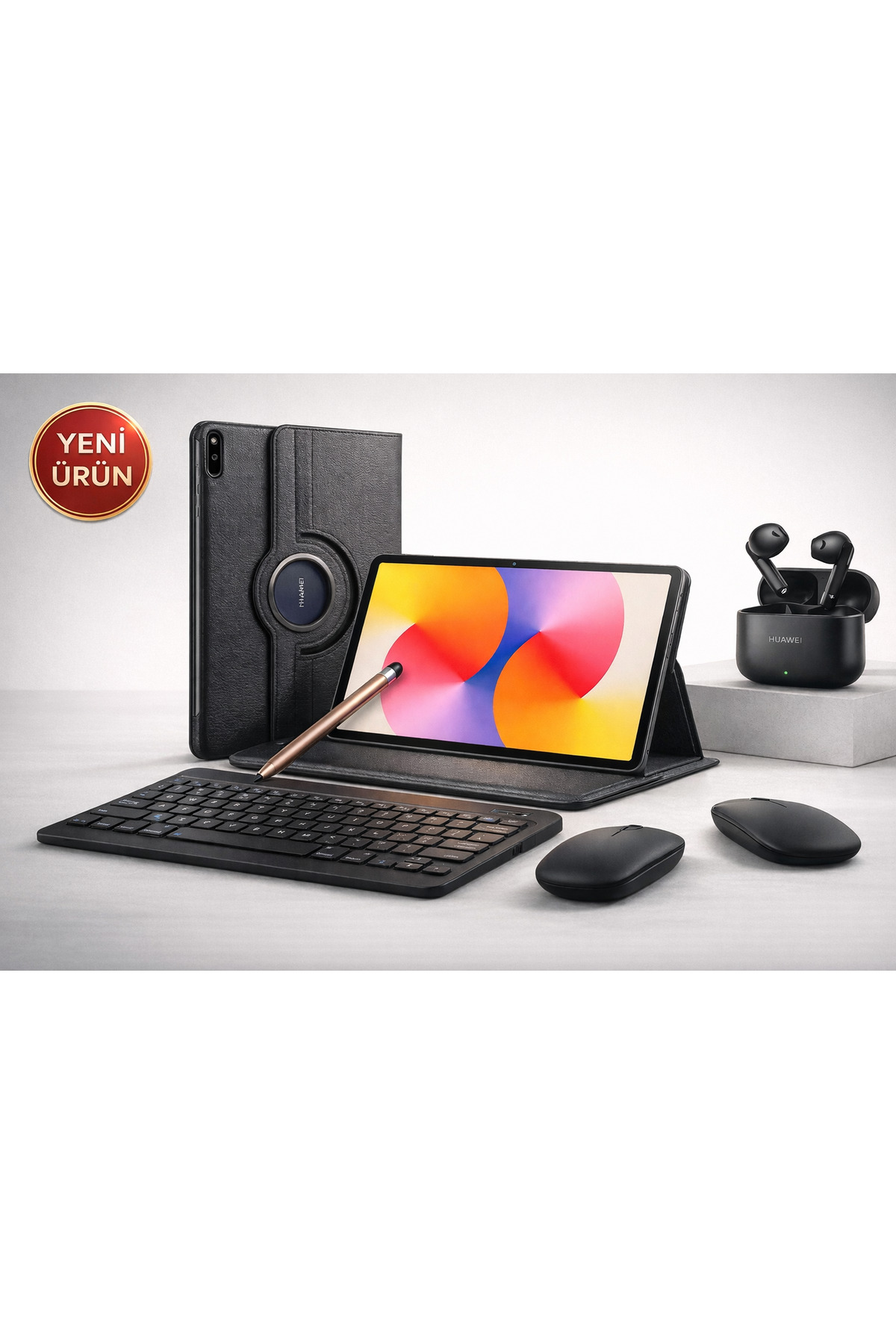 MatePad SE 11 INCH 6 GB RAM 128GB(SİM KART YOK) Tablet SİYAH KALEM+SİYAH KLAVYE 