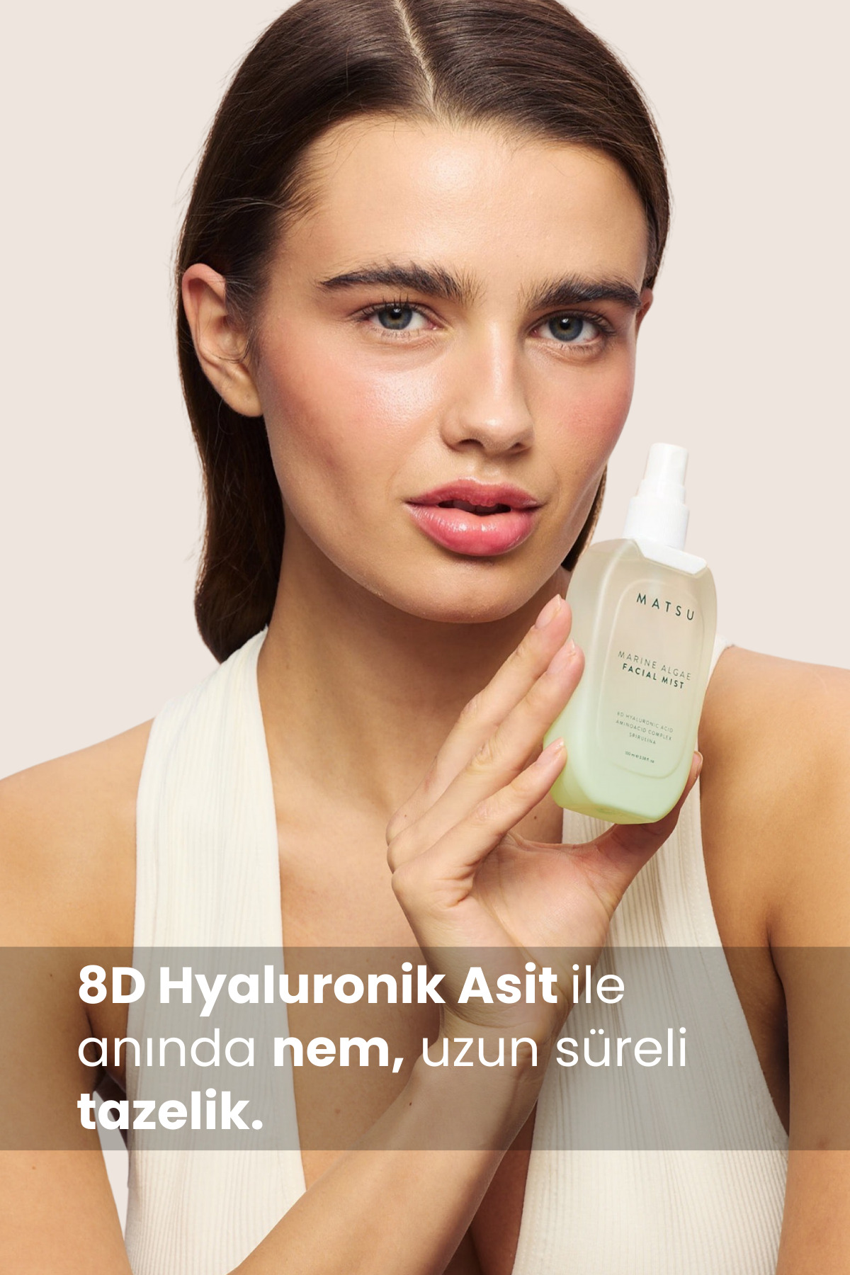 Marine Algae Facial Mist | 8D Hyalüronik Asit & Spirulina | Anında Hidrasyon ve Gözenek Rafine Edici — MP40 — تصویر 3 از 8