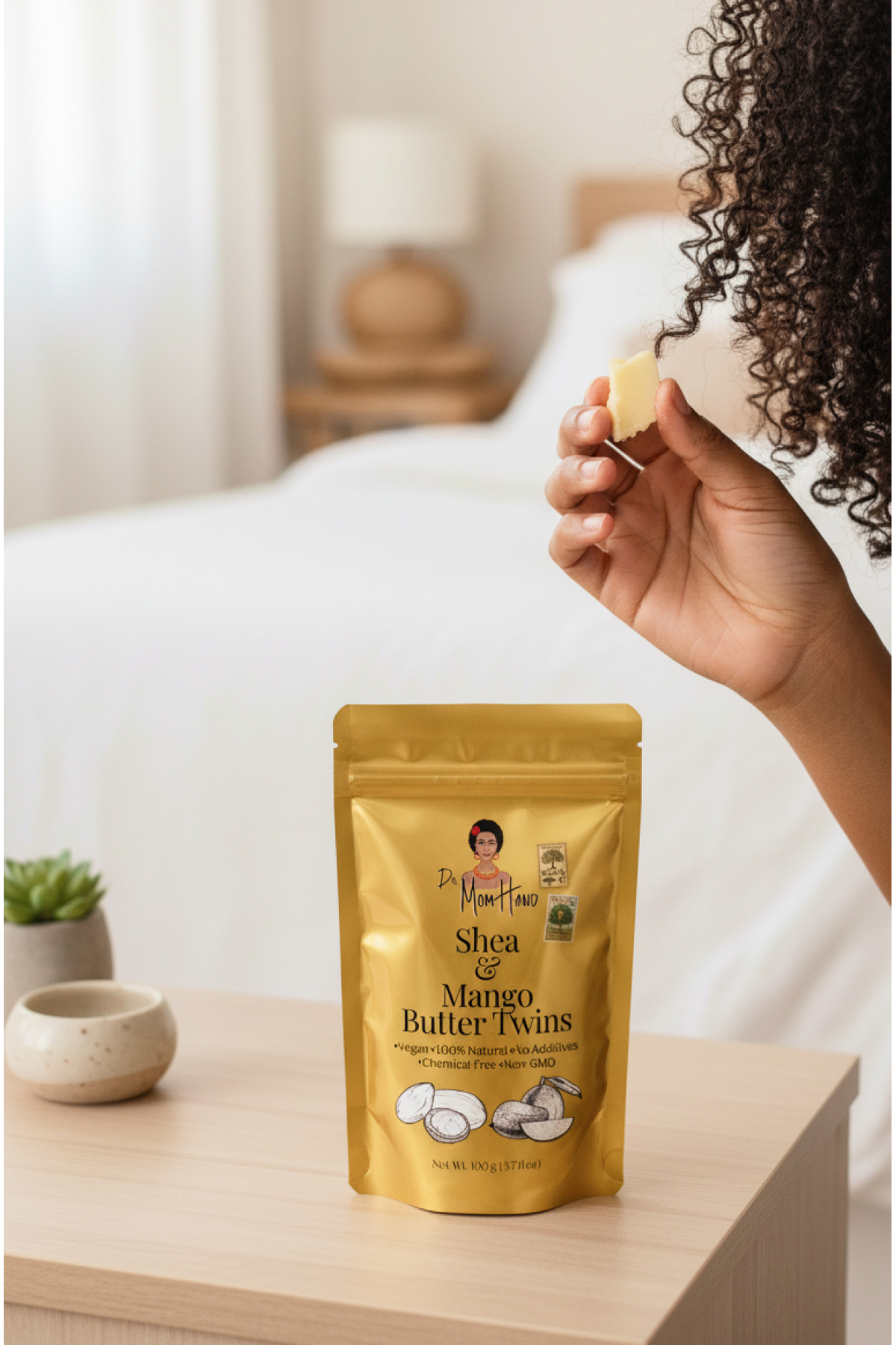 Pure Shea Butter & Mango Butter Twins Nem Bombası 100Gr — Shea&Mango100gr — تصویر 6 از 8