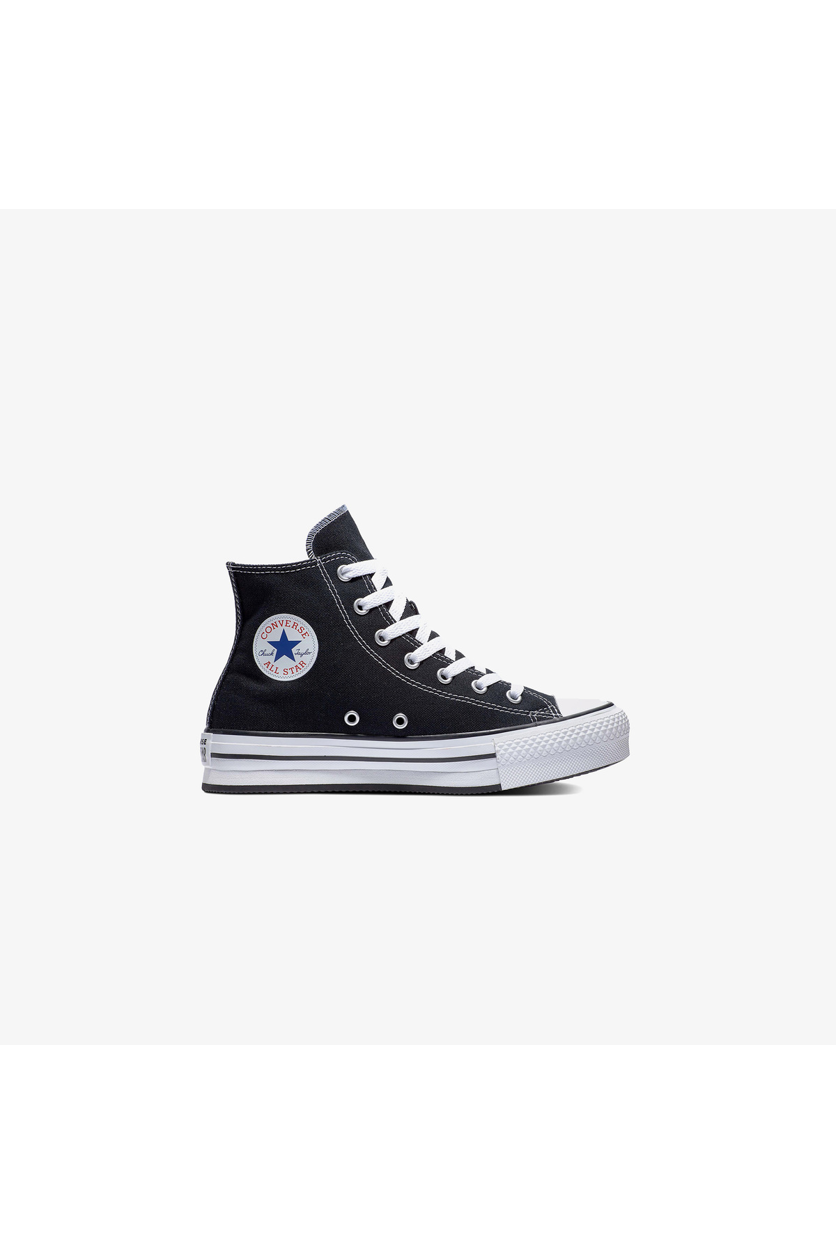 Converse Chuck Taylor All Star Eva Lift - fekete platformcipő nőknek 272855 c