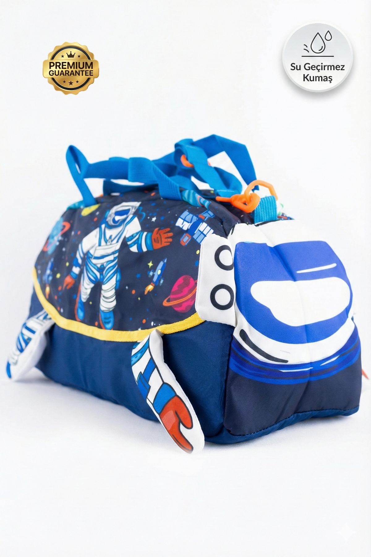 Genel Markalar  Uzay Desenli Çocuk Spor ve Seyahat Çantası 14L – Su Geçirmez, Omuz & El Taşıma