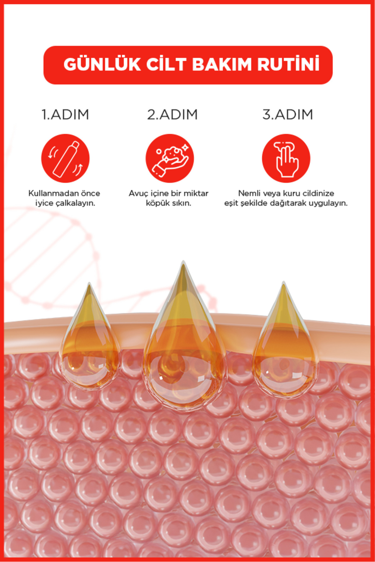Cilt Bakım Köpüğü 200ml Strawberry- — 8682678302321 — تصویر 3 از 5