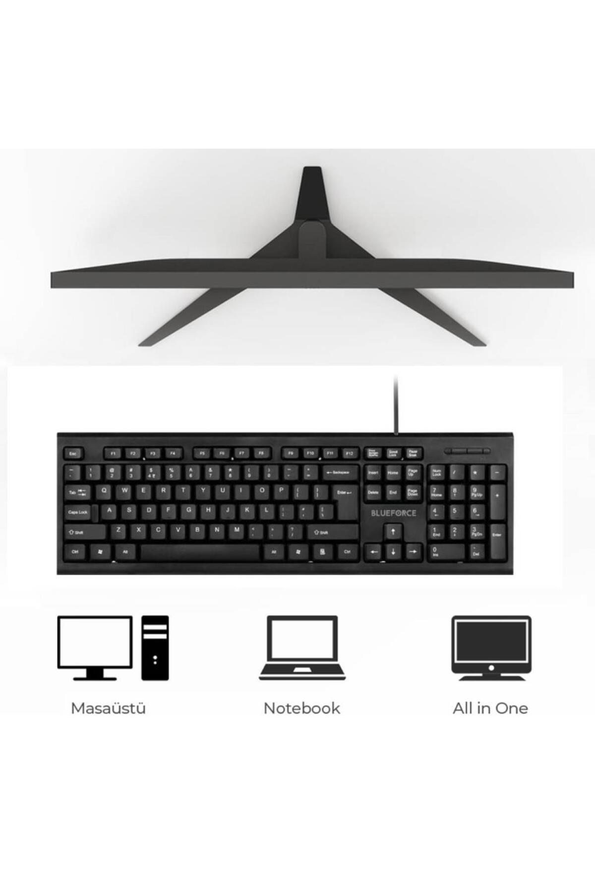 کیبورد K-720 با کابل USB به زبان ترکی