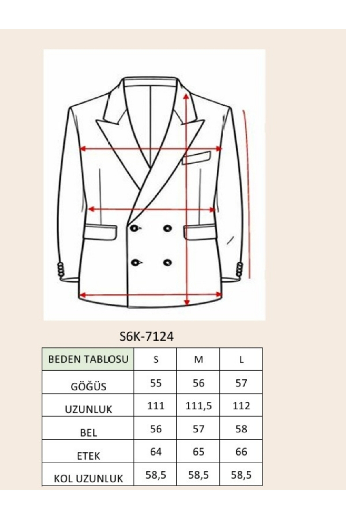 Lijuri  Zebra Desenli Kaşe Kaban 7124 - Görsel 9