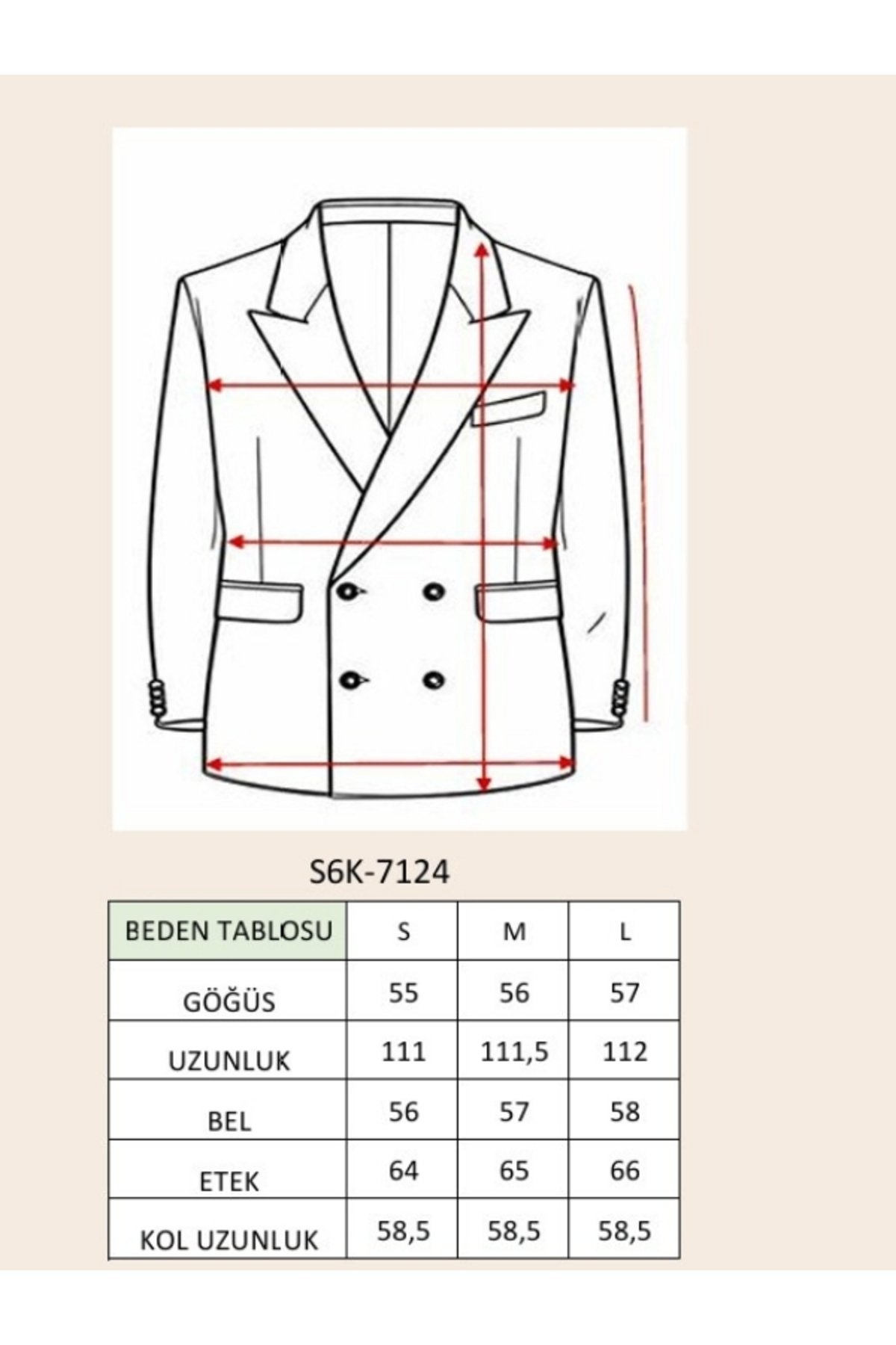 Lijuri  Zebra Desenli Kaşe Kaban 7124 - Görsel 8