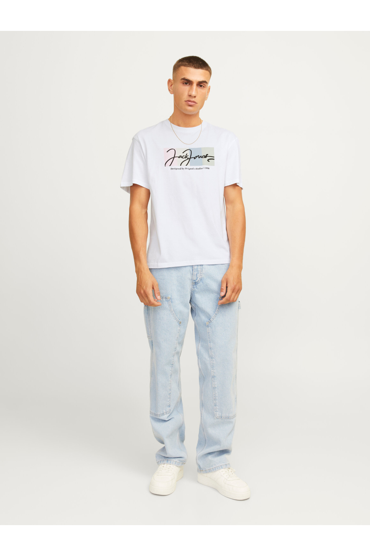 تیشرت مردانه طرح دار آستین کوتاه | جک اند جونز Jack & Jones 12262662 - تصویر 4
