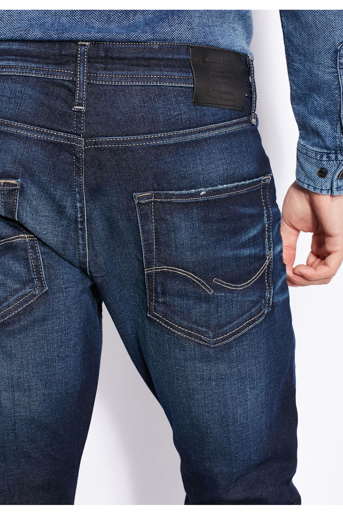 شلوار جین مردانه راسته فاق نرمال | جک اند جونز Jack & Jones 22mejck00000081 - تصویر 7
