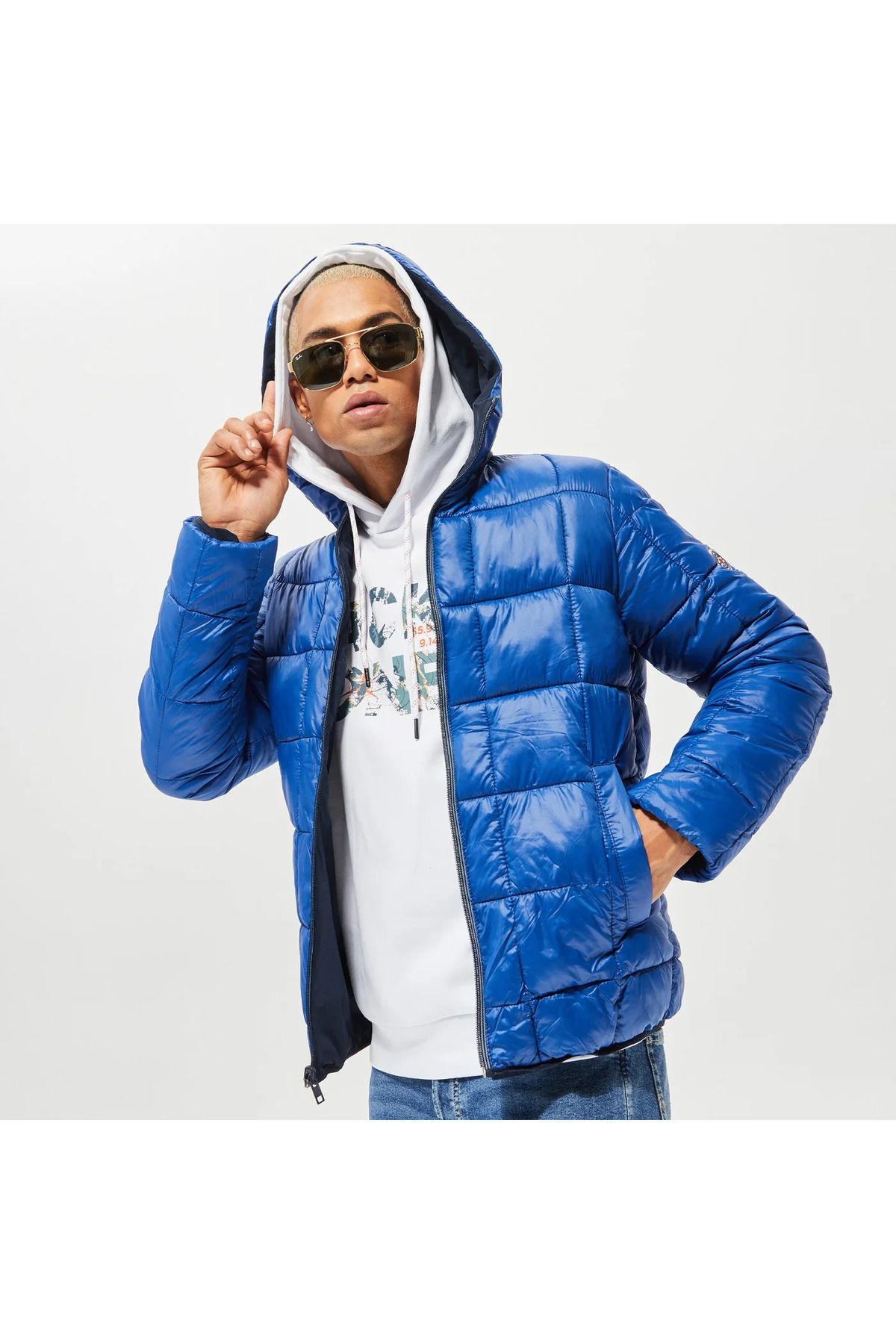 کاپشن مردانه راسته آستین بلند | جک اند جونز Jack & Jones 12215488 - تصویر 7