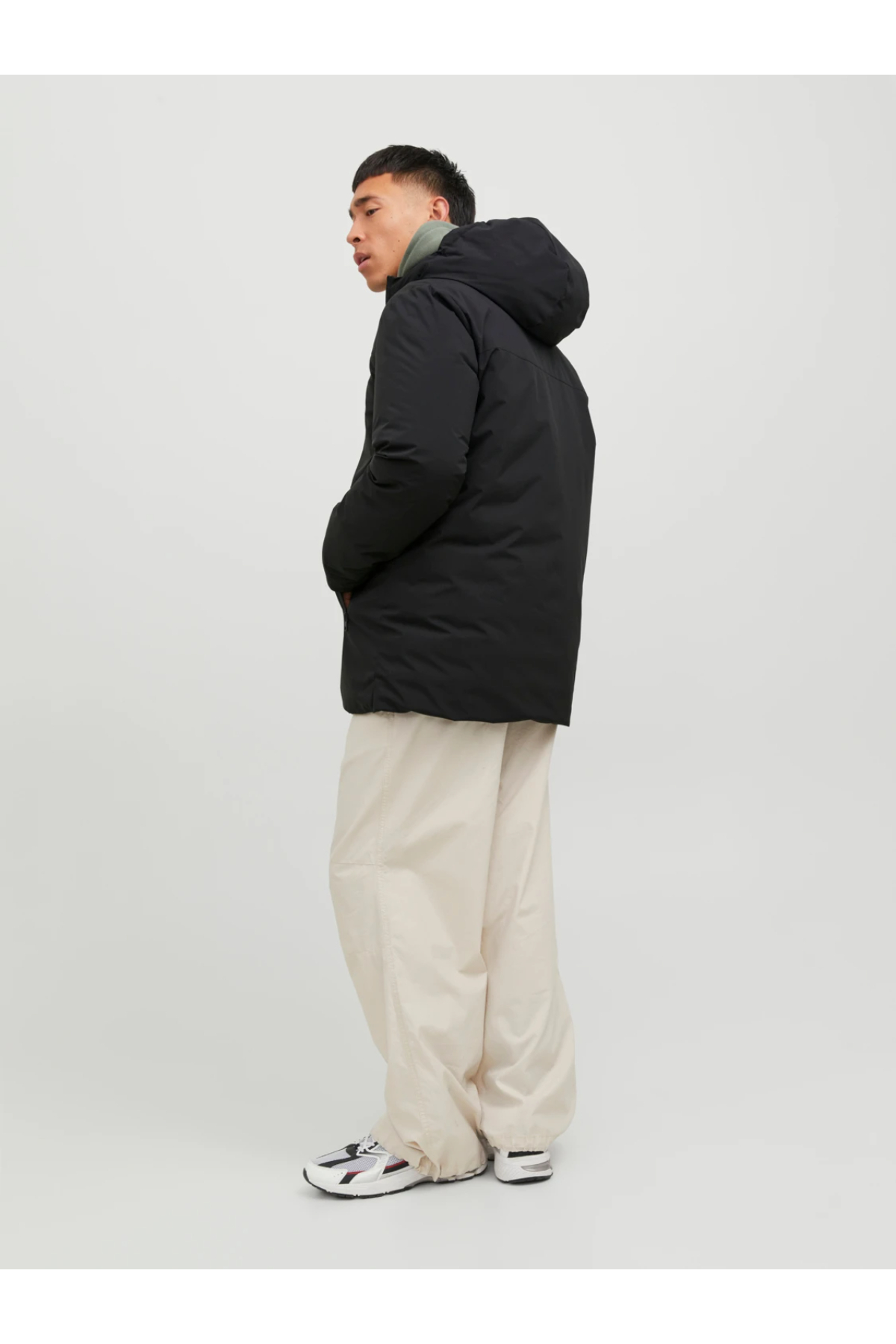 کاپشن مردانه راسته آستین استاندارد | جک اند جونز Jack & Jones TYCTUY3M3N169752539577954 - تصویر 2