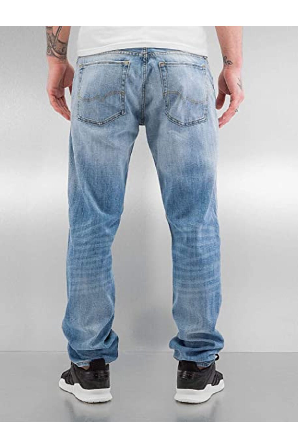 شلوار جین مردانه راسته فاق نرمال | جک اند جونز Jack & Jones 22mejck00000119 - تصویر 5
