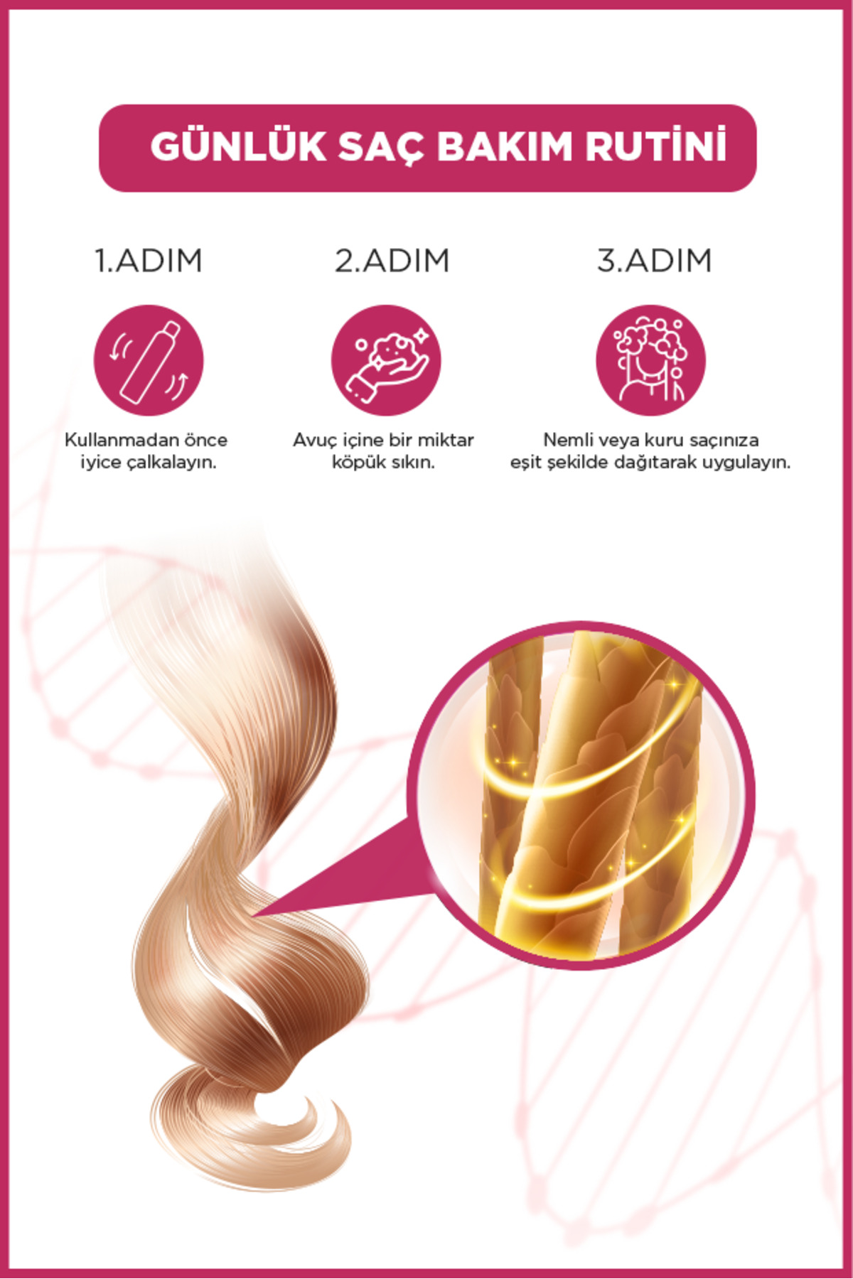 SAÇ ŞEKİLLENDİRİCİ KÖPÜK CURL DEFINE 2'Lİ SET — 8682678302307-2x — تصویر 4 از 5