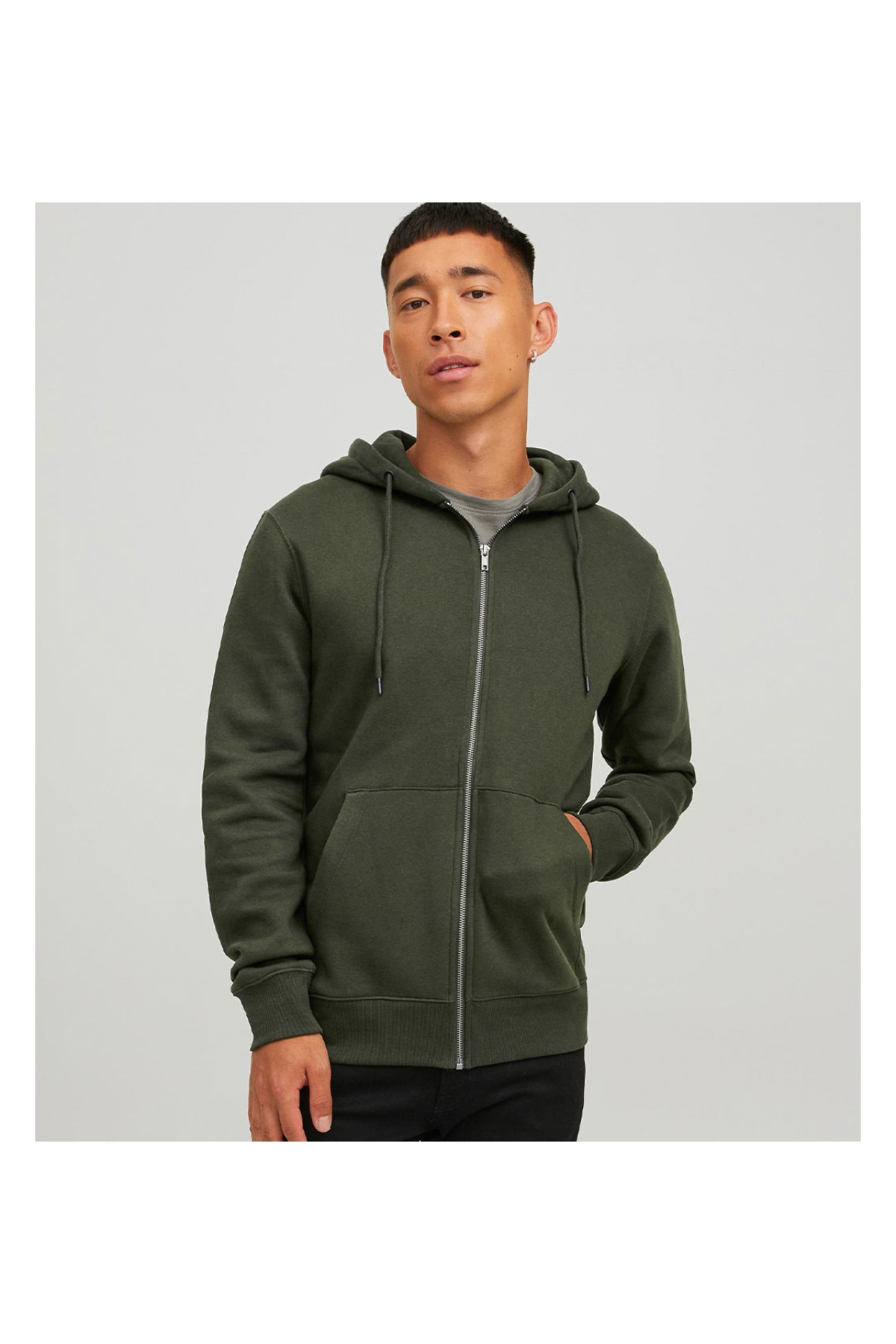 ژاکت کشی مردانه راسته آستین بلند | جک اند جونز Jack & Jones 23mejck00000028 - تصویر 3