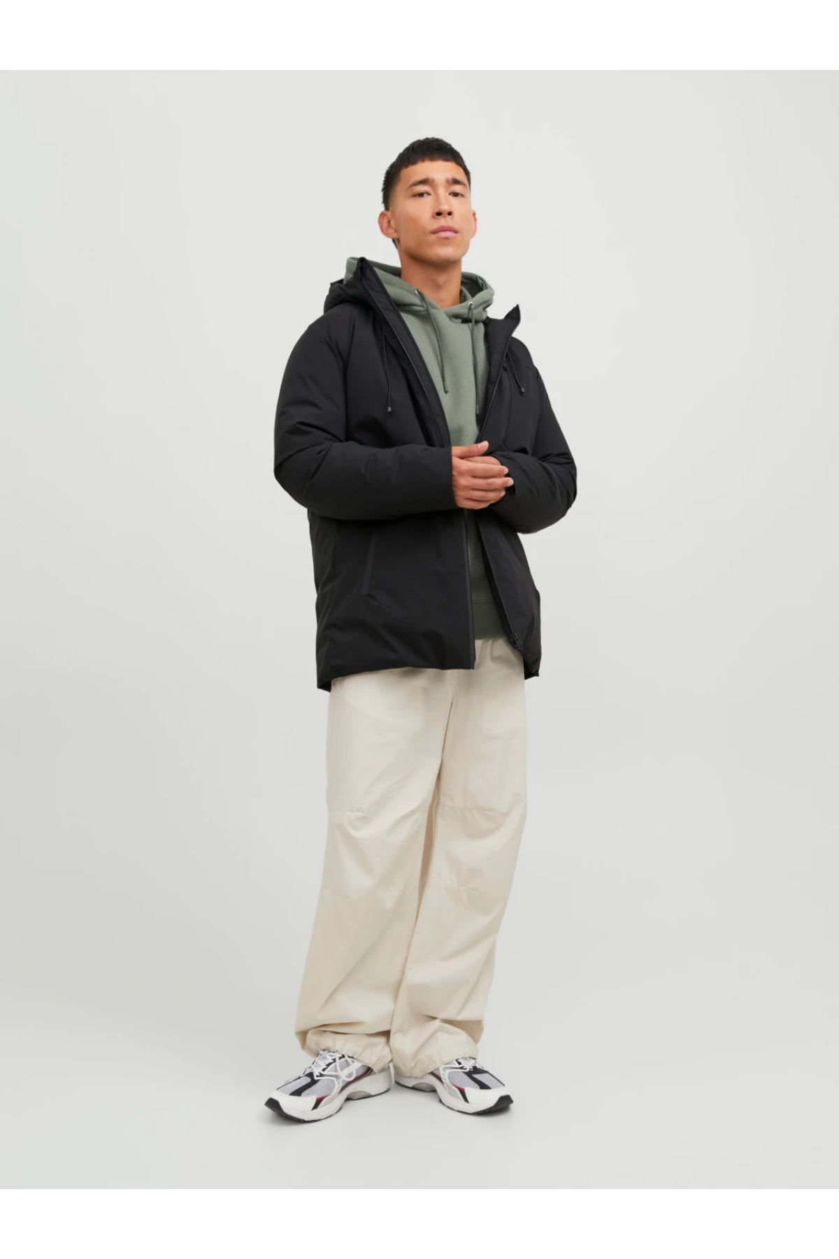 کاپشن مردانه راسته آستین استاندارد | جک اند جونز Jack & Jones TYCTUY3M3N169752539577954 - تصویر 4