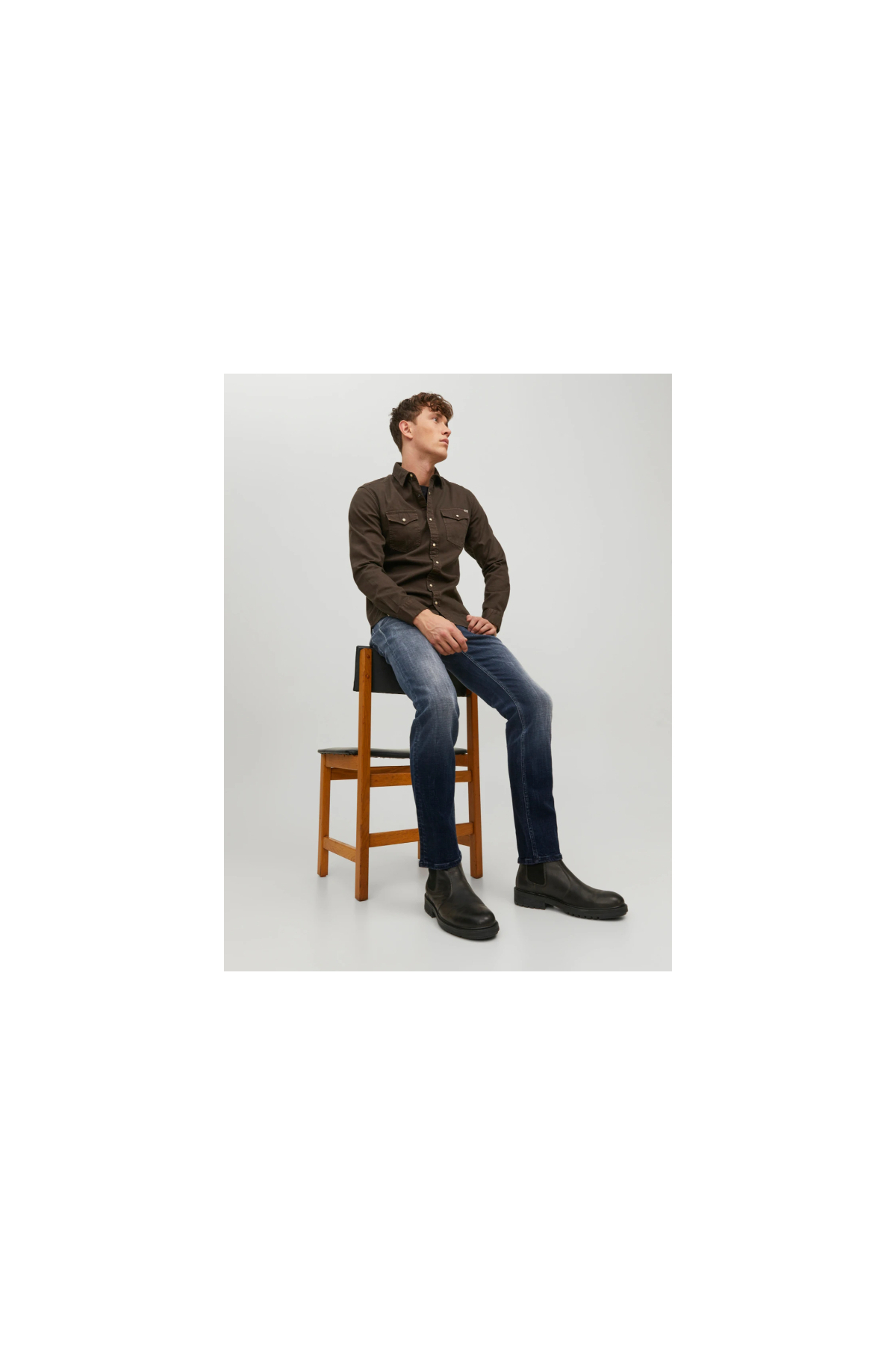 شلوار مردانه راسته فاق نرمال | جک اند جونز Jack & Jones 5002741045 - تصویر 4