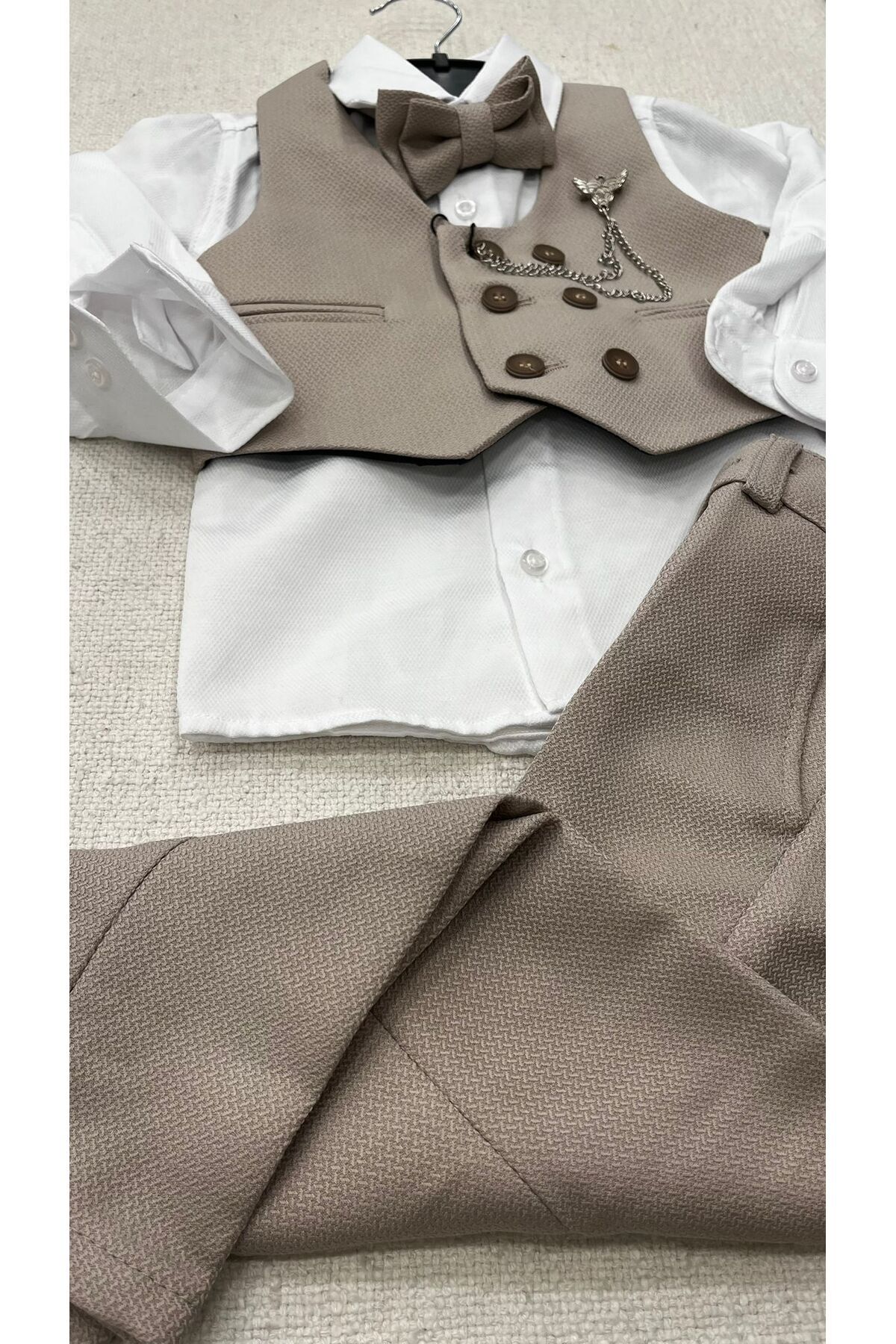 Carinos kids erkek çocuk yelekli takım aksesuarlı fotoğrafı 5 (önizleme)