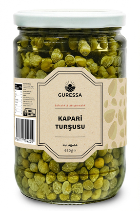 GURESSA Kapari Turşusu 660 ml (Salata İçin & Gurme Seri)