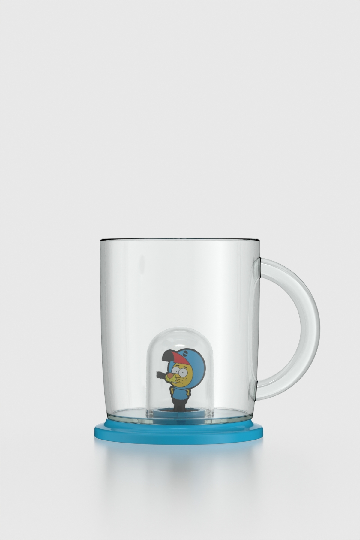 Renga Joy Kral Şakir Figürlü 250 ml Kulplu Tritan Bardak 222038 Mavi fotoğrafı 2 (önizleme)