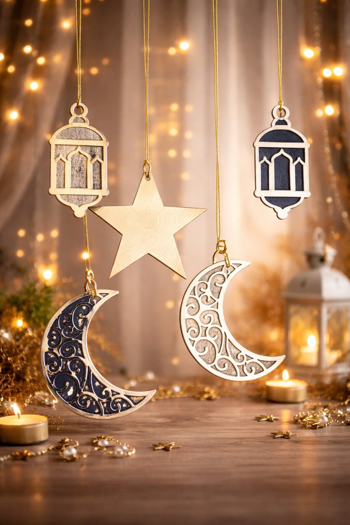 Plexiglas Mirror Decorative Ramadan Wall Decorations