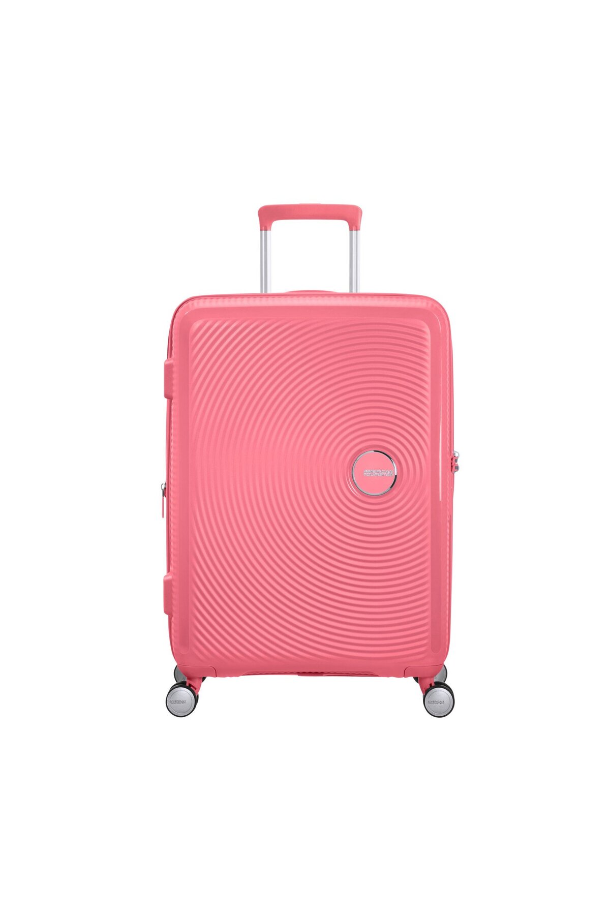 Pink Soundbox - 67 cm Medium Hard Suitcase with Bellows