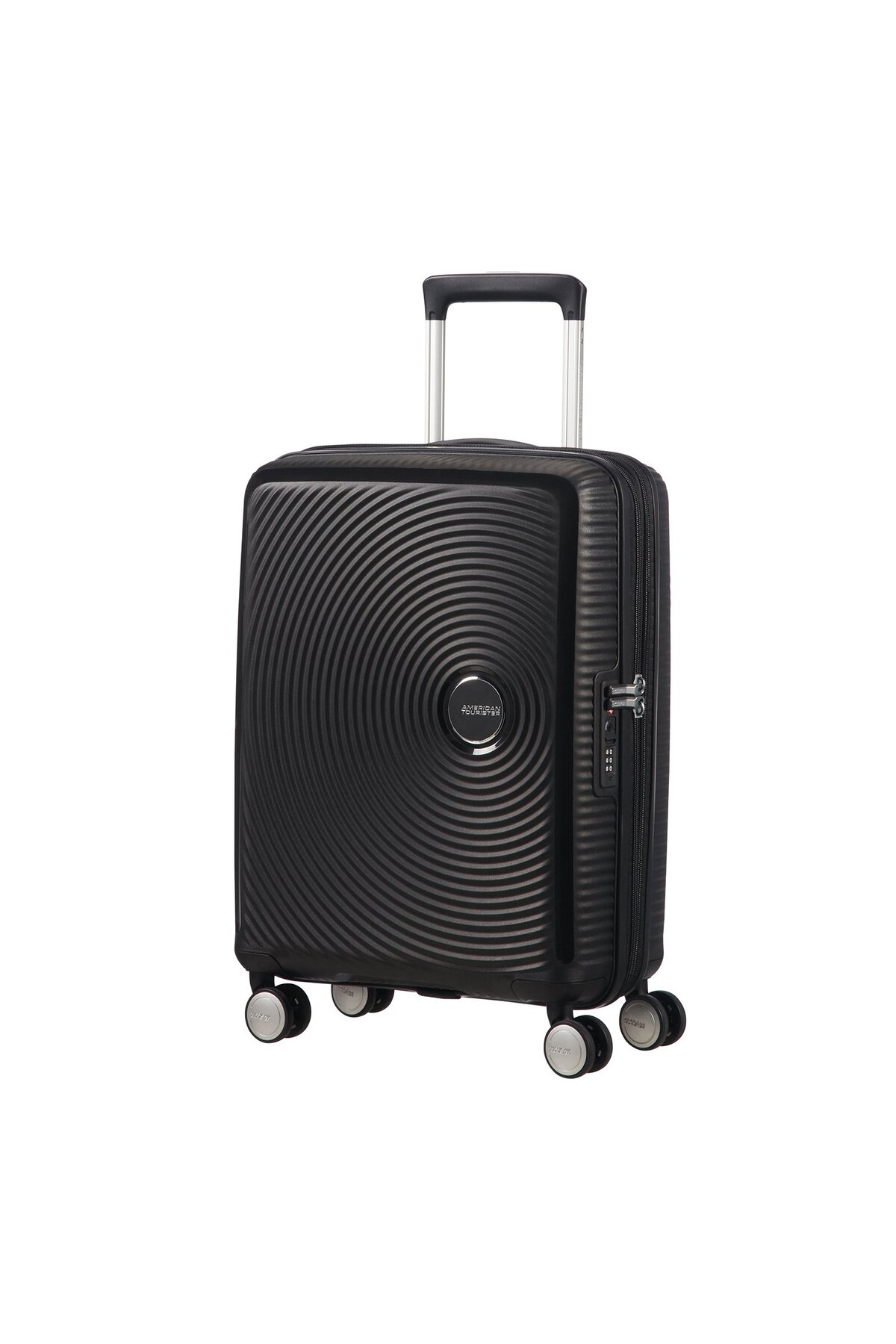 Black Soundbox - 55 cm Cabinet Size Rigid Suitcase with Bellows