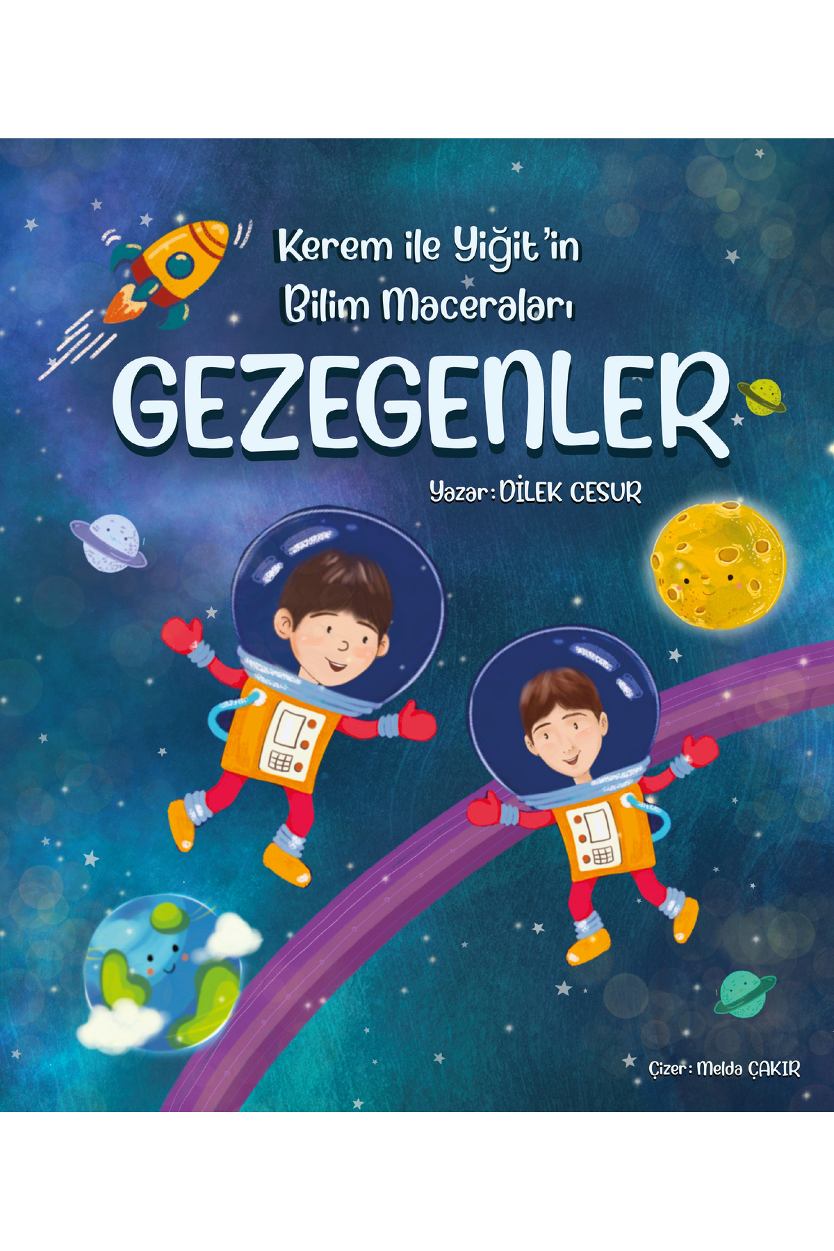 ENDA YAYINCILIK Dilek Cesur- Kerem Ve Yiğit'in Bilim Maceraları Gezegenler  Hikaye Kitabı fotoğrafı 2 (önizleme)