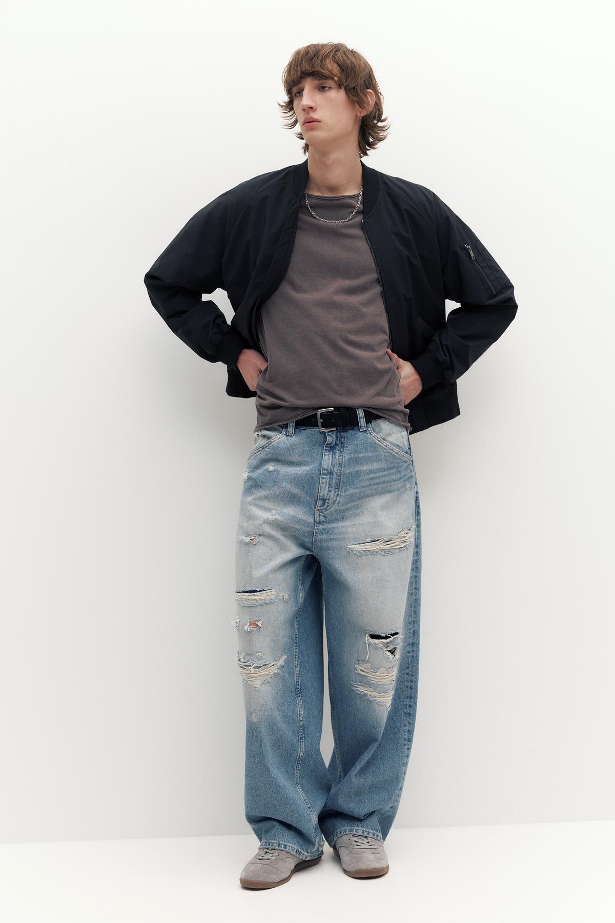 Pull & Bear  Hafif bomber ceket - Görsel 3