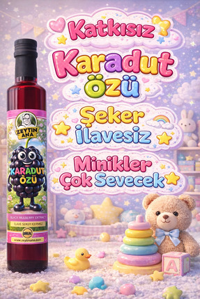 ZEYTİN ANA Karadut Özü 700 gr (Katkısız Ve Şeker ilavesiz Bebek, Çocuk Tükete...