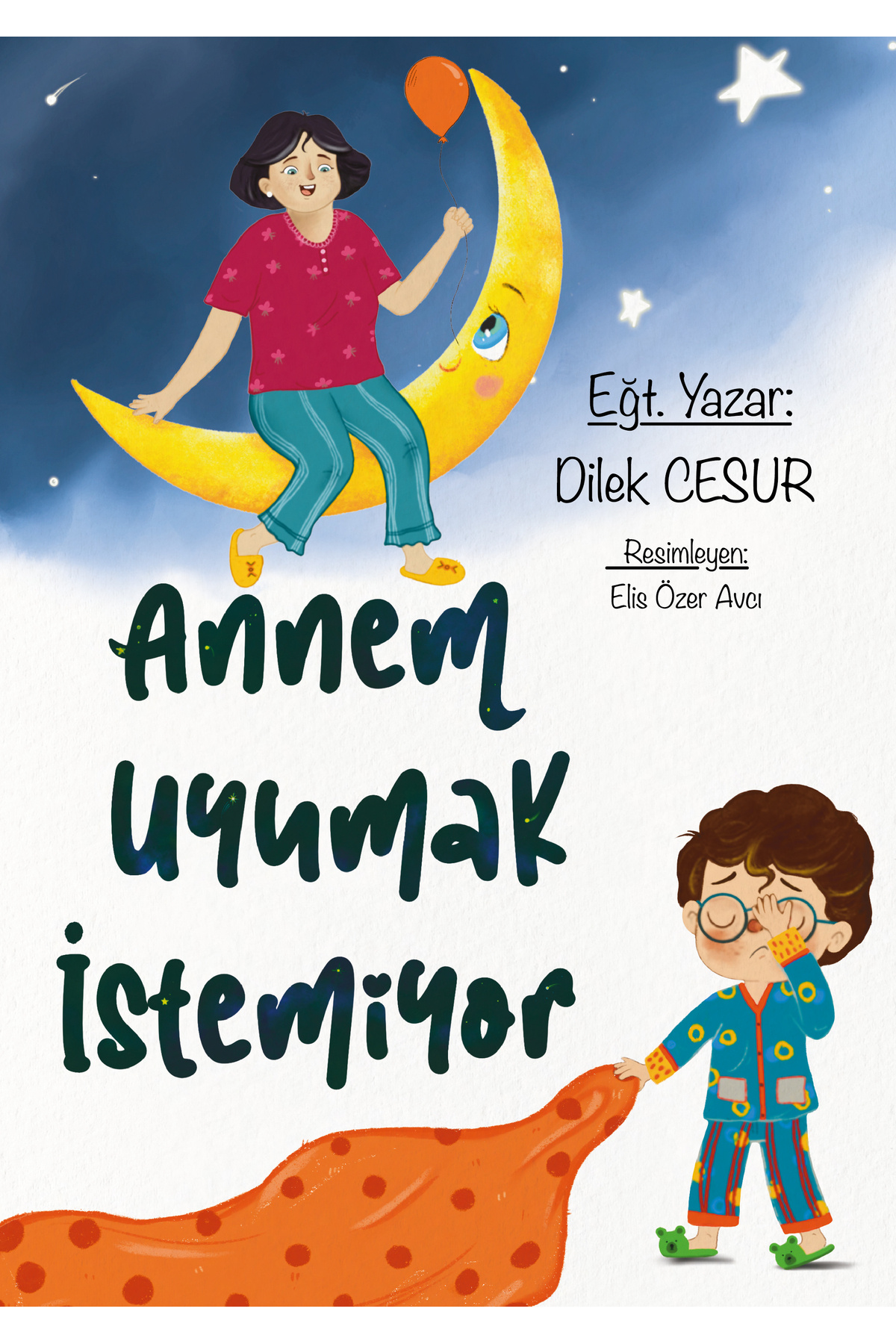 ENDA YAYINCILIK Annem Uyumak Istemiyor-hikaye Kitabı fotoğrafı 2 (önizleme)