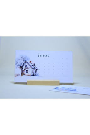 Leapin Craft Cottage Tasarım Masa Takvimi