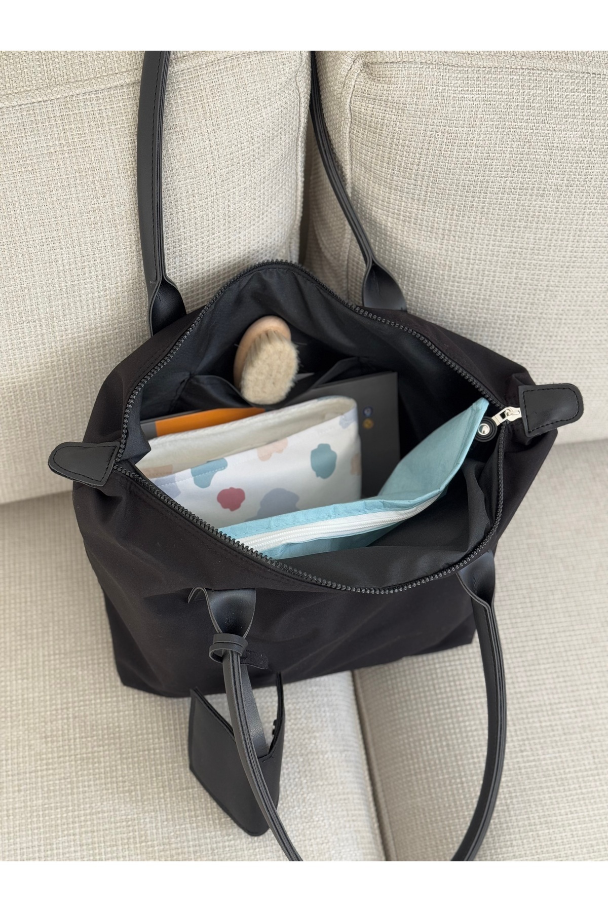 BAGLOVİS  KARTLIK SALLANTILI SALAŞ KADIN OMUZ ÇANTASI EN42 BOY28 - Görsel 8