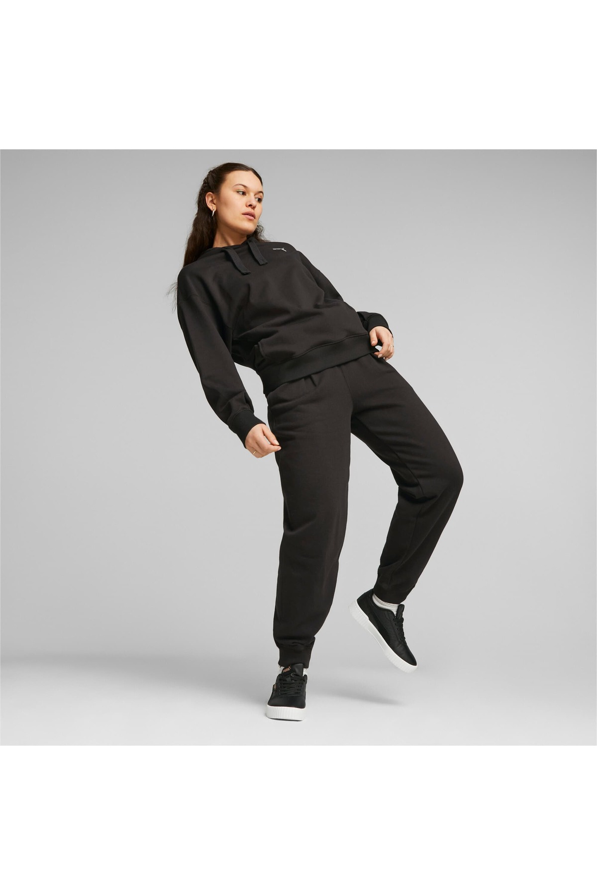 Puma HER Kadın Kapüşonlu SWEATSHIRT görsel 5