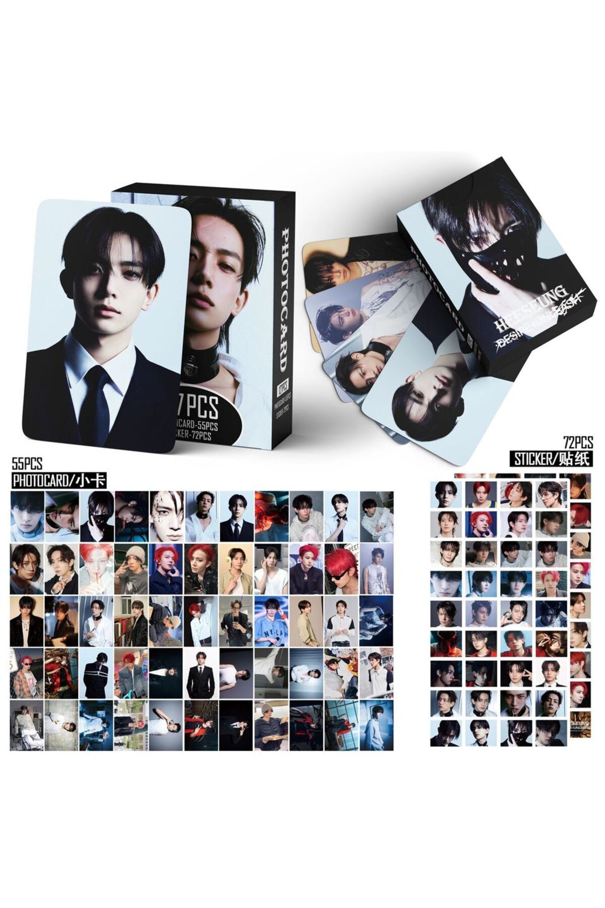 Choice SEN7 127pcs EN DESIRE UNLEASH Photocards Stickers NIKI JAKE
