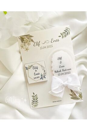 KB-GİFTSHOP 10 adet pencere model magnet nikah söz nişan hediyeliği ile aynı ...
