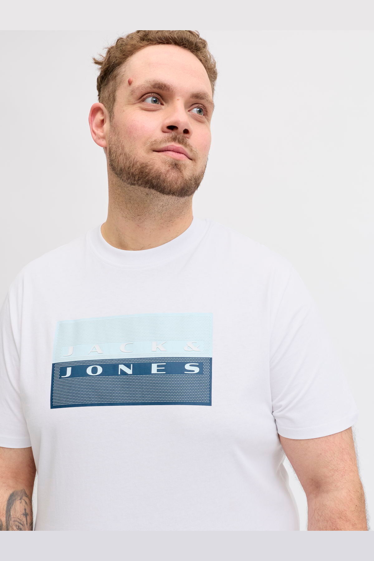 تیشرت مردانه Dijital Baskı آستین کوتاه | جک اند جونز Jack & Jones 12297140 - تصویر 4